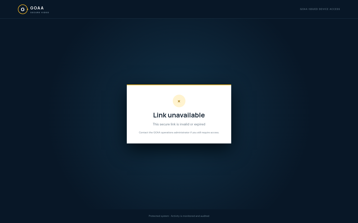 Link unavailable